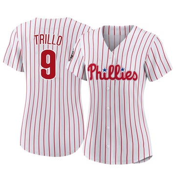 Manny Trillo Philadelphia Phillies Men's Navy Name and Number Banner Wave T- Shirt 