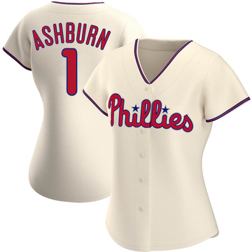 Replica Richie Ashburn Women's Philadelphia Phillies Cream Alternate Jersey