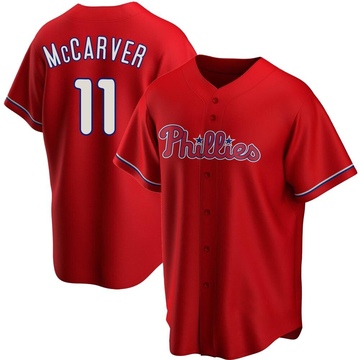 tim mccarver baseball jersey 15